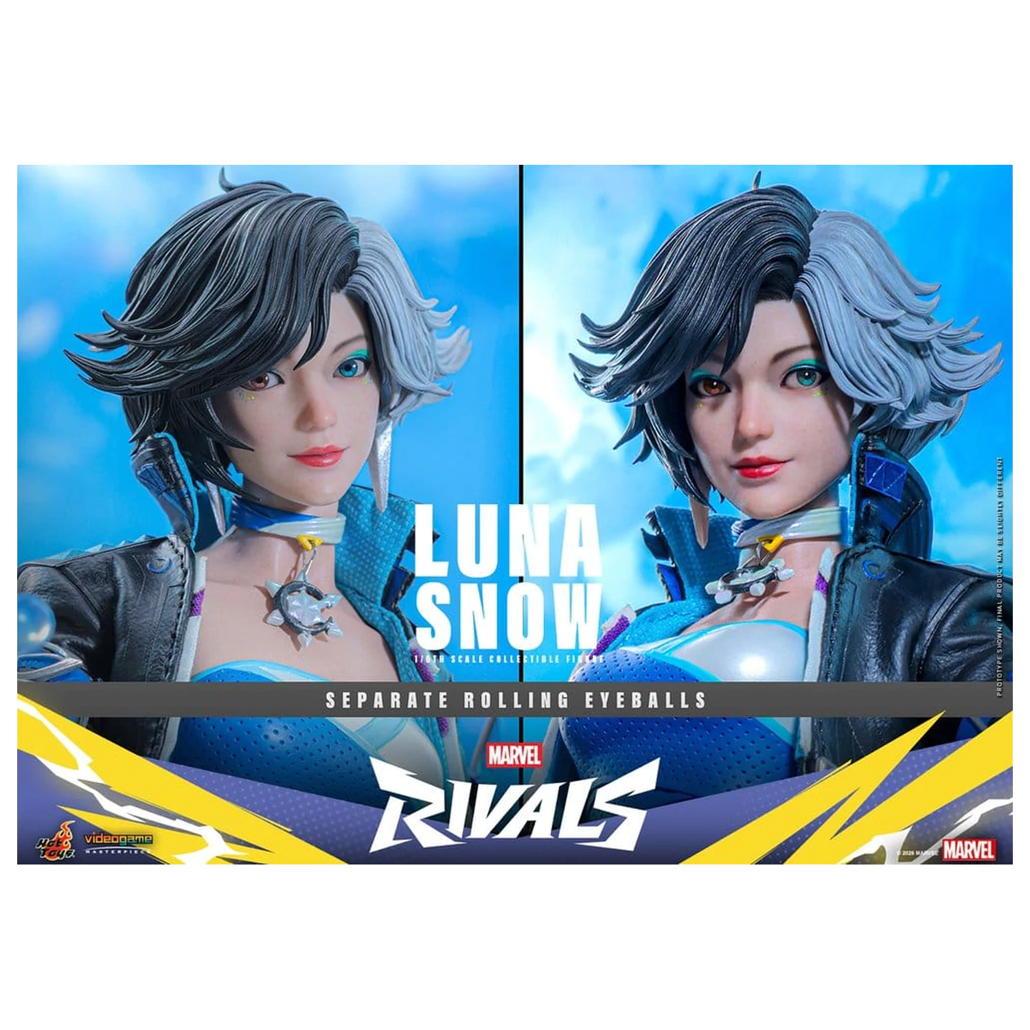 Marvel Rivals Videogame Masterpiece akciófigura 1/6 Luna Snow 28 cm termékfotó