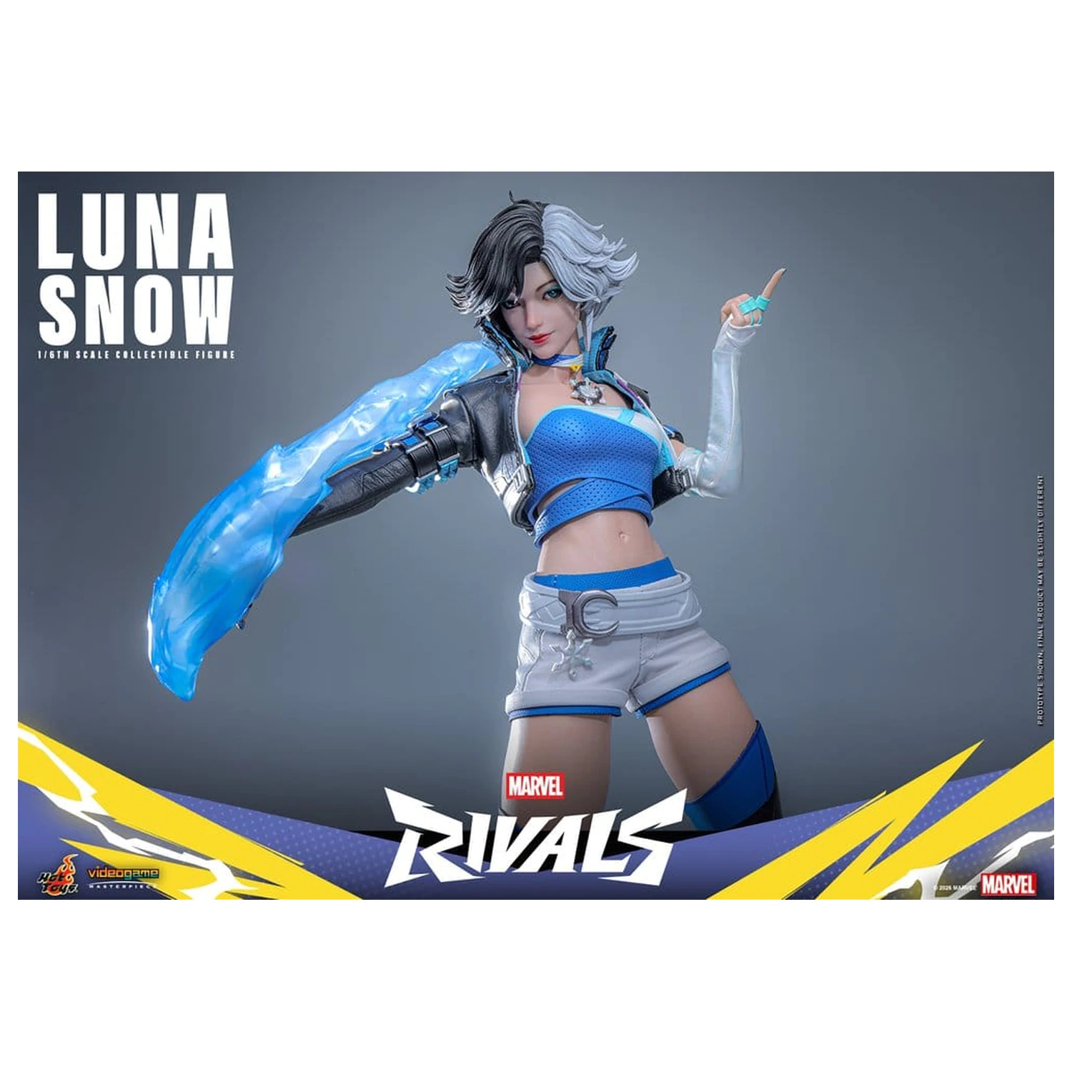 Marvel Rivals Videogame Masterpiece akciófigura 1/6 Luna Snow 28 cm termékfotó