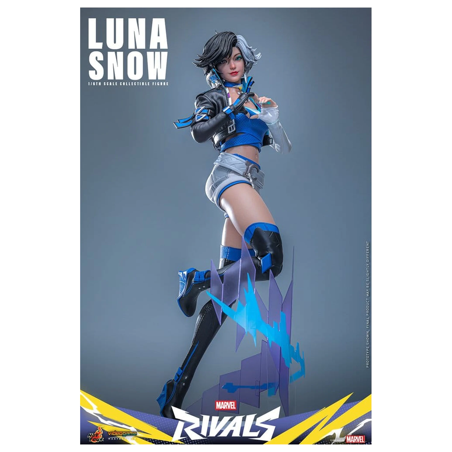 Marvel Rivals Videogame Masterpiece akciófigura 1/6 Luna Snow 28 cm termékfotó