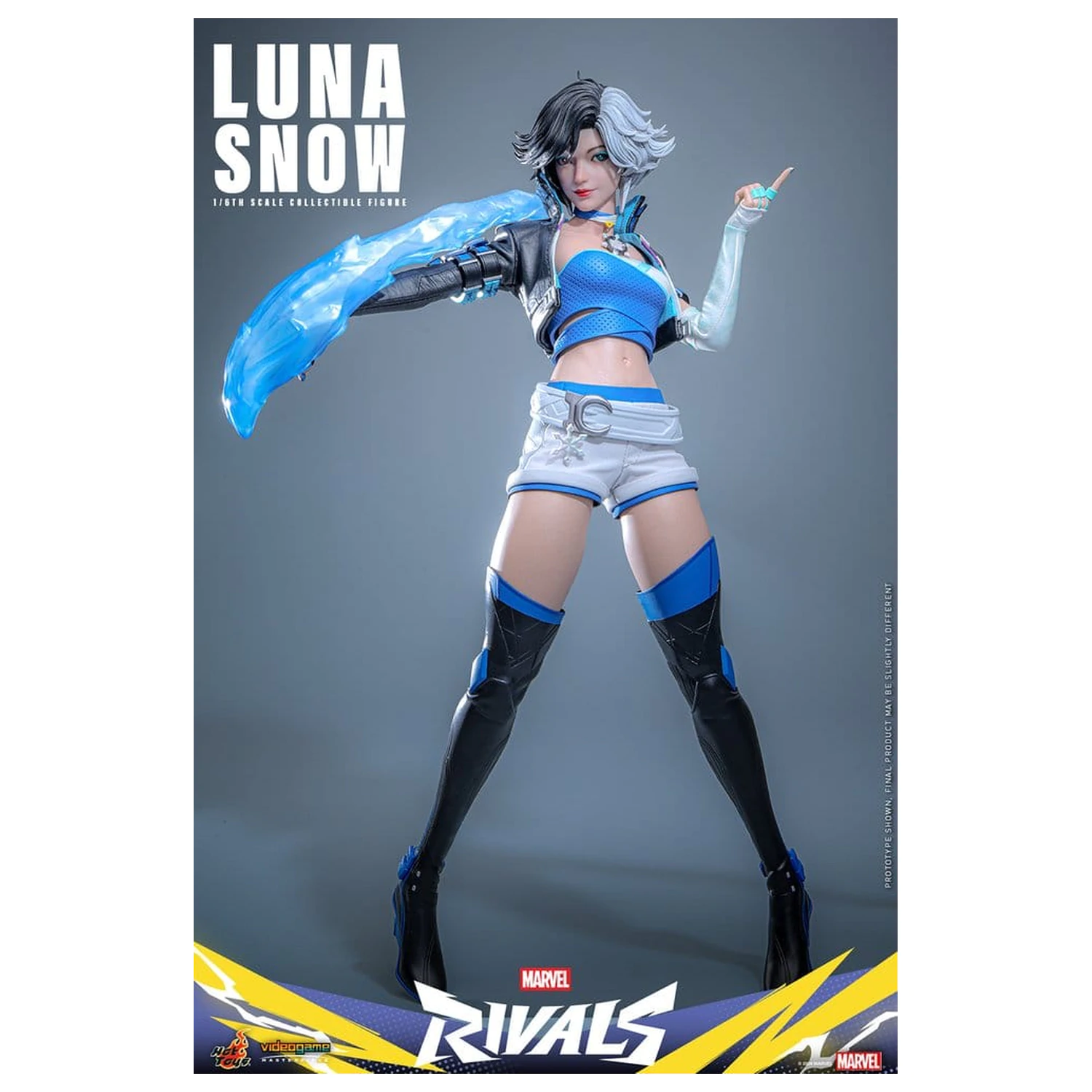 Marvel Rivals Videogame Masterpiece akciófigura 1/6 Luna Snow 28 cm termékfotó