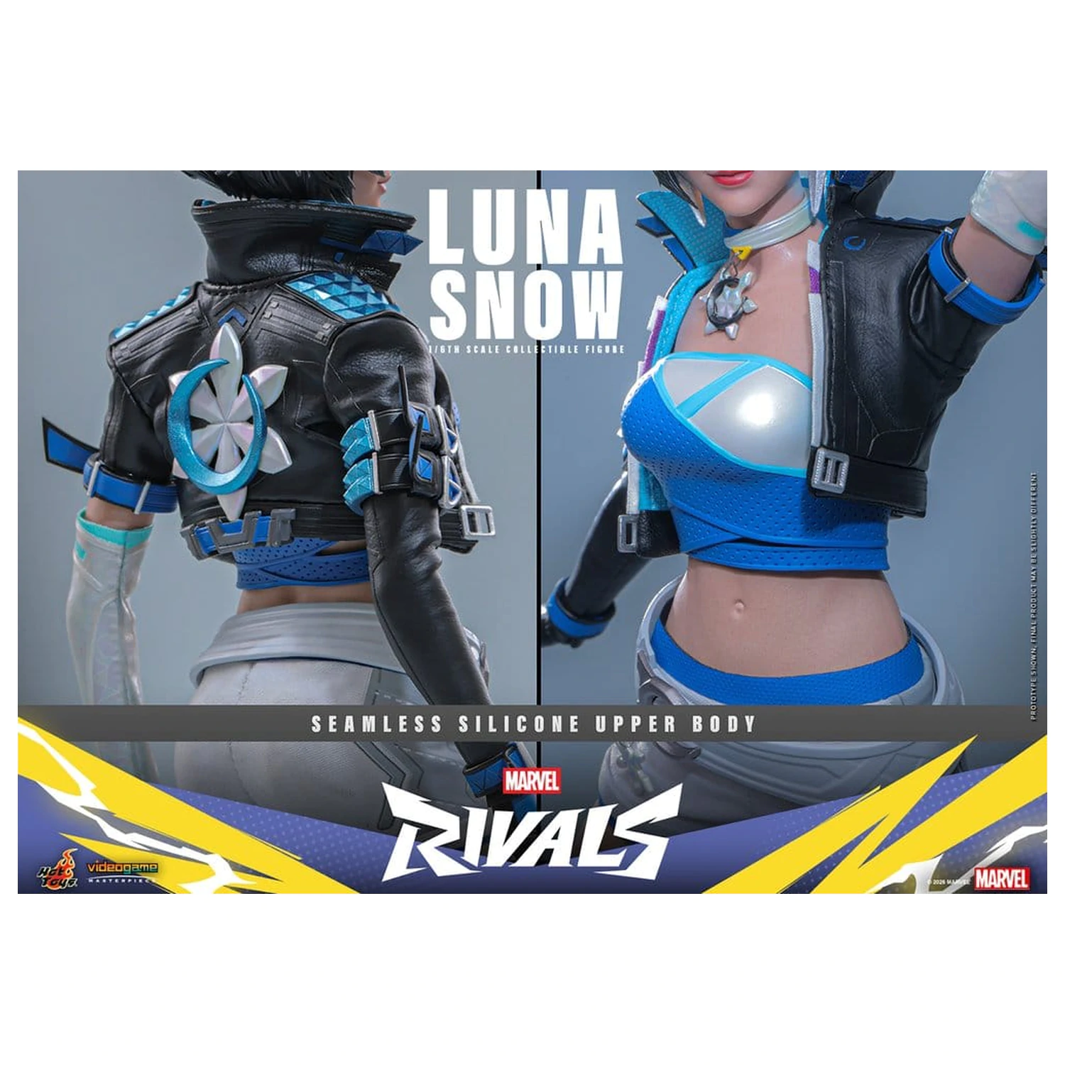 Marvel Rivals Videogame Masterpiece akciófigura 1/6 Luna Snow 28 cm termékfotó