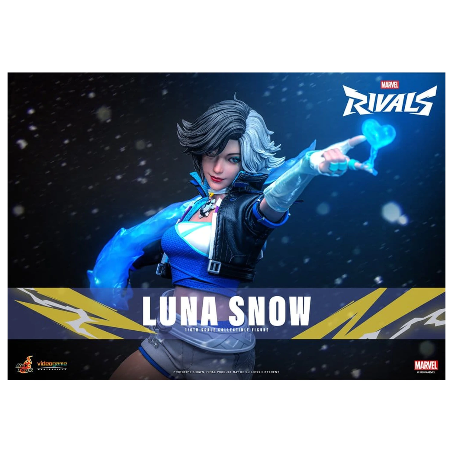 Marvel Rivals Videogame Masterpiece akciófigura 1/6 Luna Snow 28 cm termékfotó