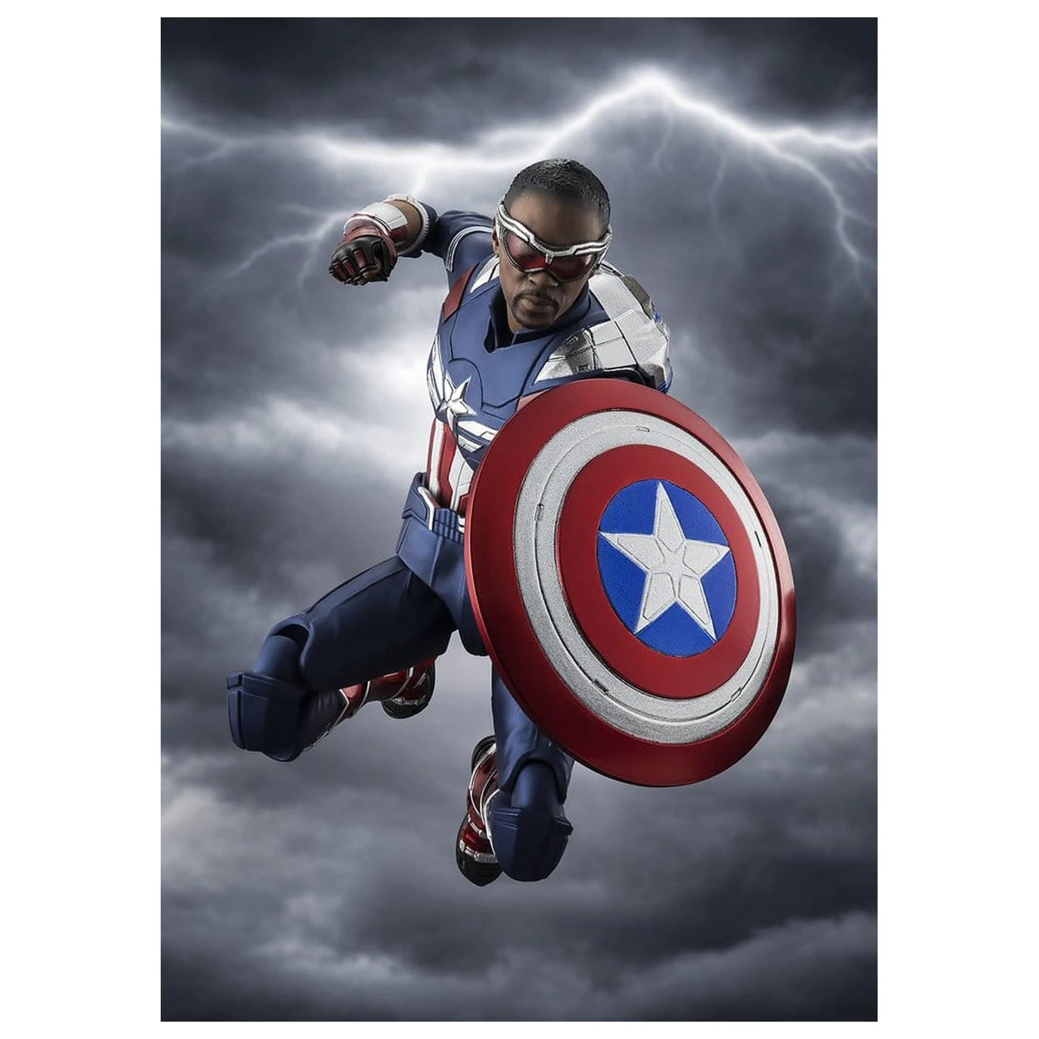 Marvel S.H.Figuarts akciófigura Amerika Kapitány (Avengers: Doomsday) 16 cm termékfotó