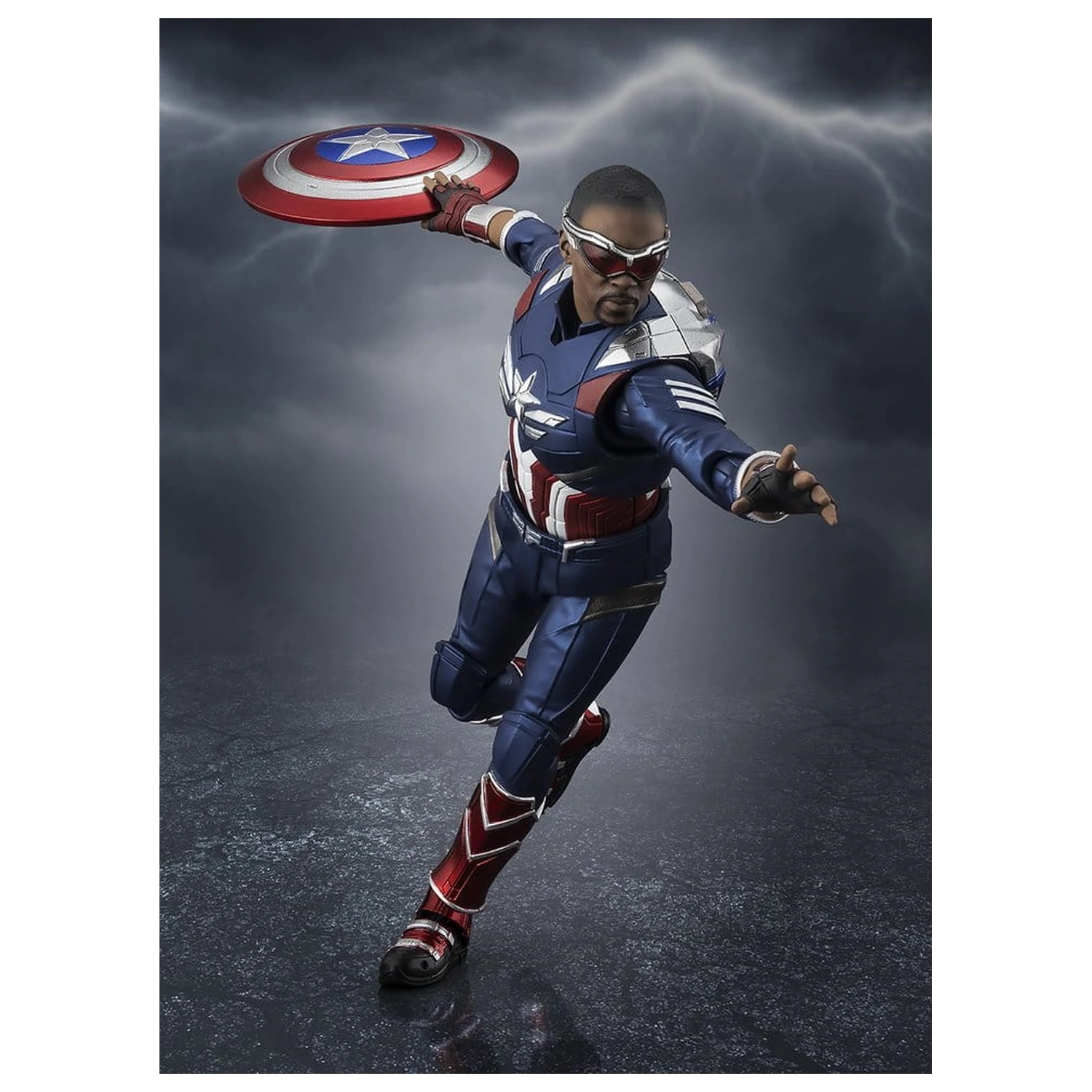 Marvel S.H.Figuarts akciófigura Amerika Kapitány (Avengers: Doomsday) 16 cm termékfotó