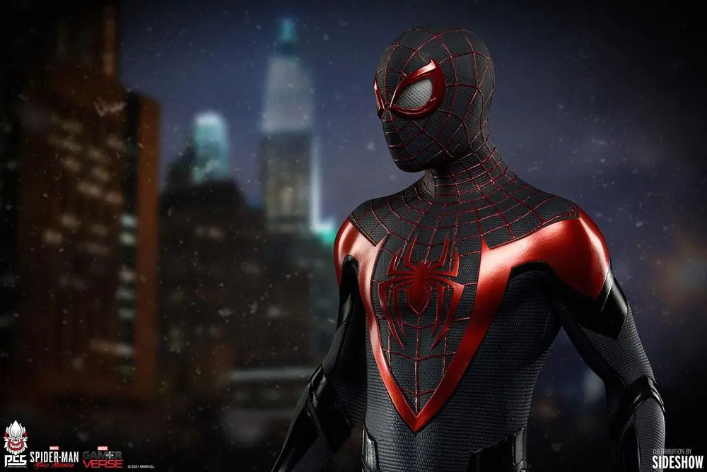 Marvel's Spider-Man: Miles Morales 1/3 Spider-Man: Miles Morales szobor figura 75 cm termékfotó