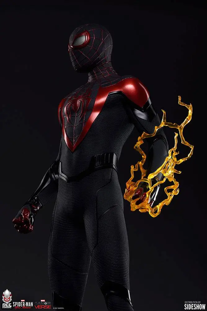 Marvel's Spider-Man: Miles Morales 1/3 Spider-Man: Miles Morales szobor figura 75 cm termékfotó