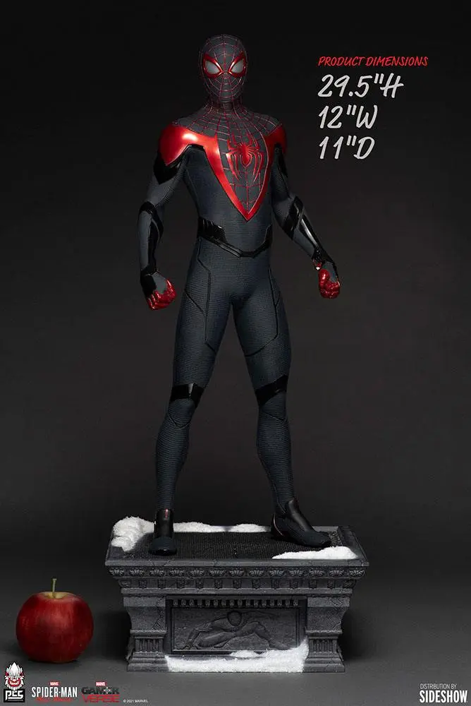 Marvel's Spider-Man: Miles Morales 1/3 Spider-Man: Miles Morales szobor figura 75 cm termékfotó