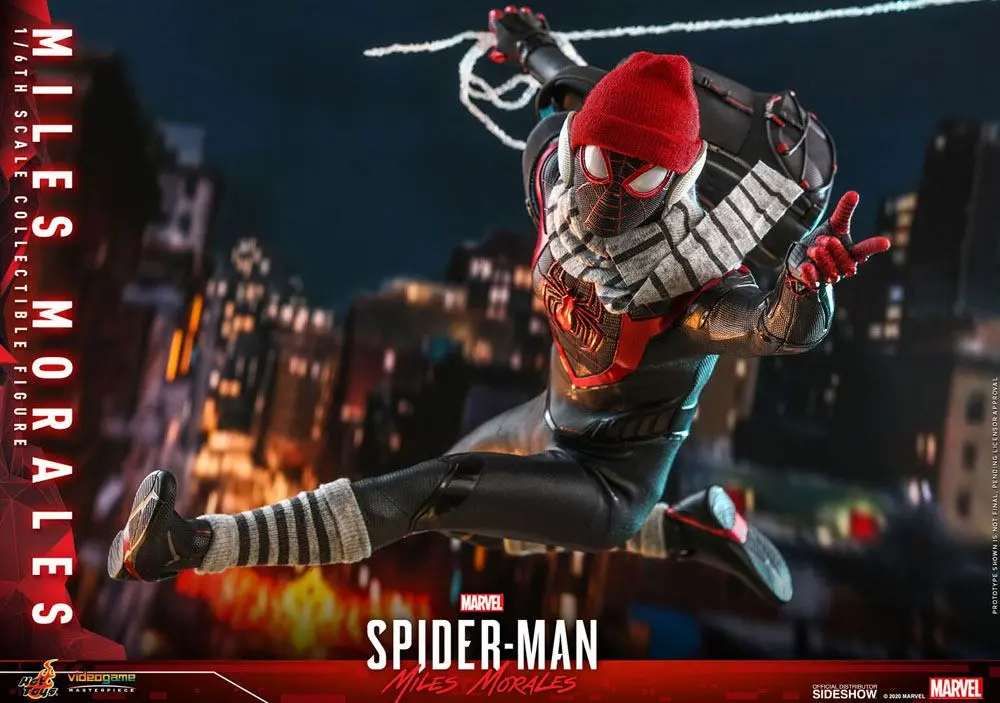 Marvel's Spider-Man: Miles Morales Video Game Masterpiece 1/6 Miles Morales akciófigura 30 cm termékfotó