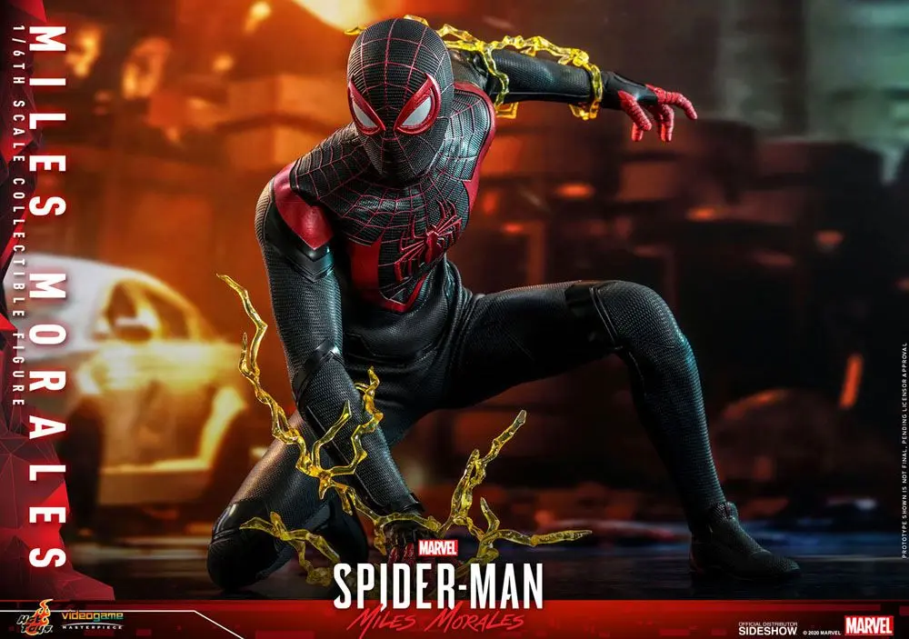 Marvel's Spider-Man: Miles Morales Video Game Masterpiece 1/6 Miles Morales akciófigura 30 cm termékfotó