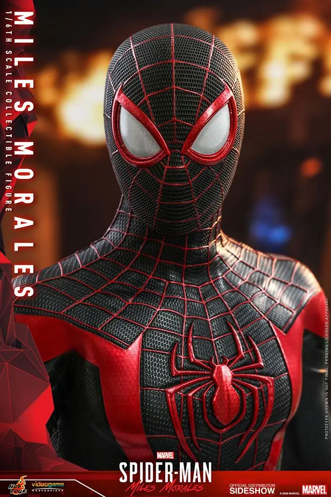 Marvel's Spider-Man: Miles Morales Video Game Masterpiece 1/6 Miles Morales akciófigura 30 cm termékfotó