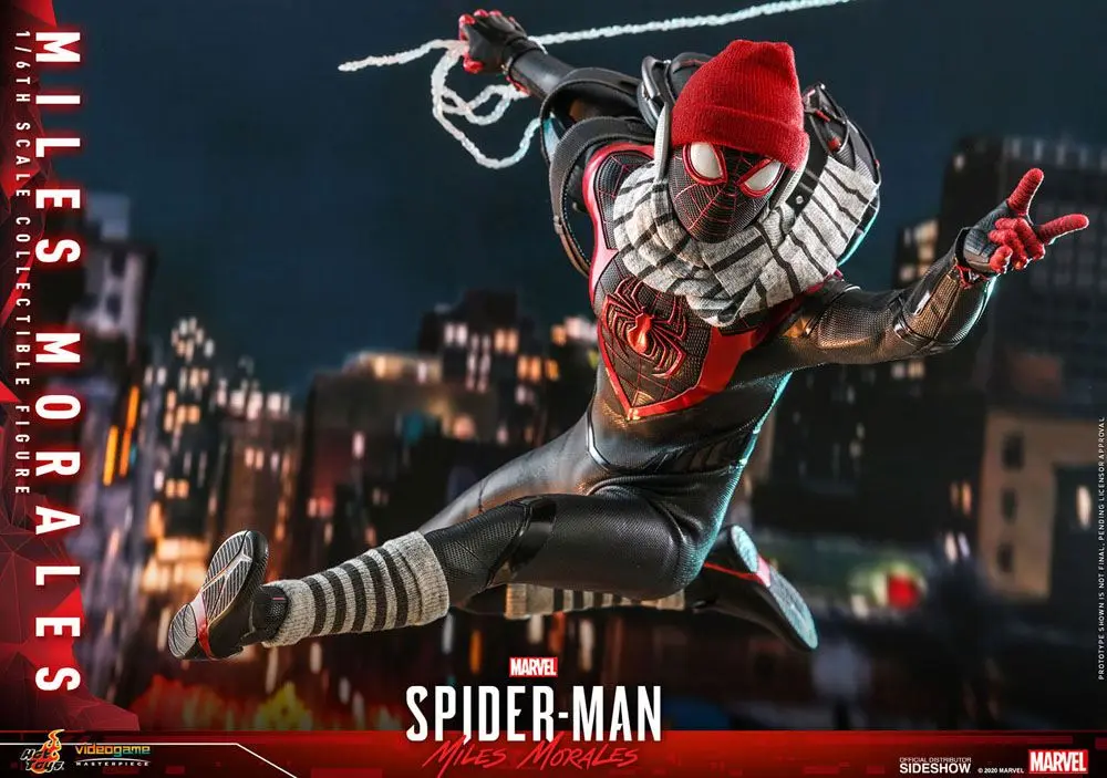 Marvel's Spider-Man: Miles Morales Video Game Masterpiece 1/6 Miles Morales akciófigura 30 cm termékfotó