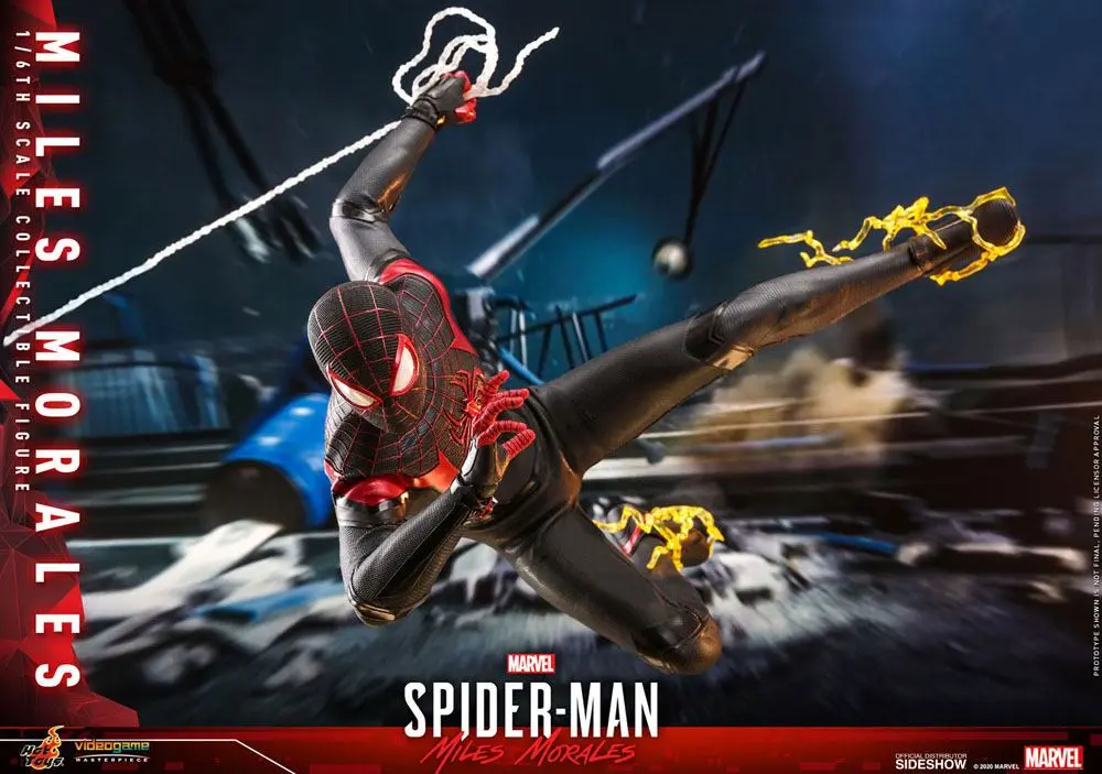 Marvel's Spider-Man: Miles Morales Video Game Masterpiece 1/6 Miles Morales akciófigura 30 cm termékfotó