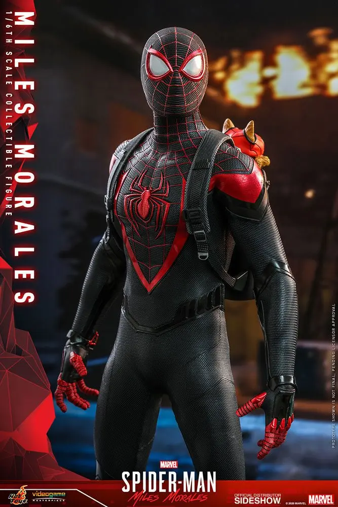 Marvel's Spider-Man: Miles Morales Video Game Masterpiece 1/6 Miles Morales akciófigura 30 cm termékfotó