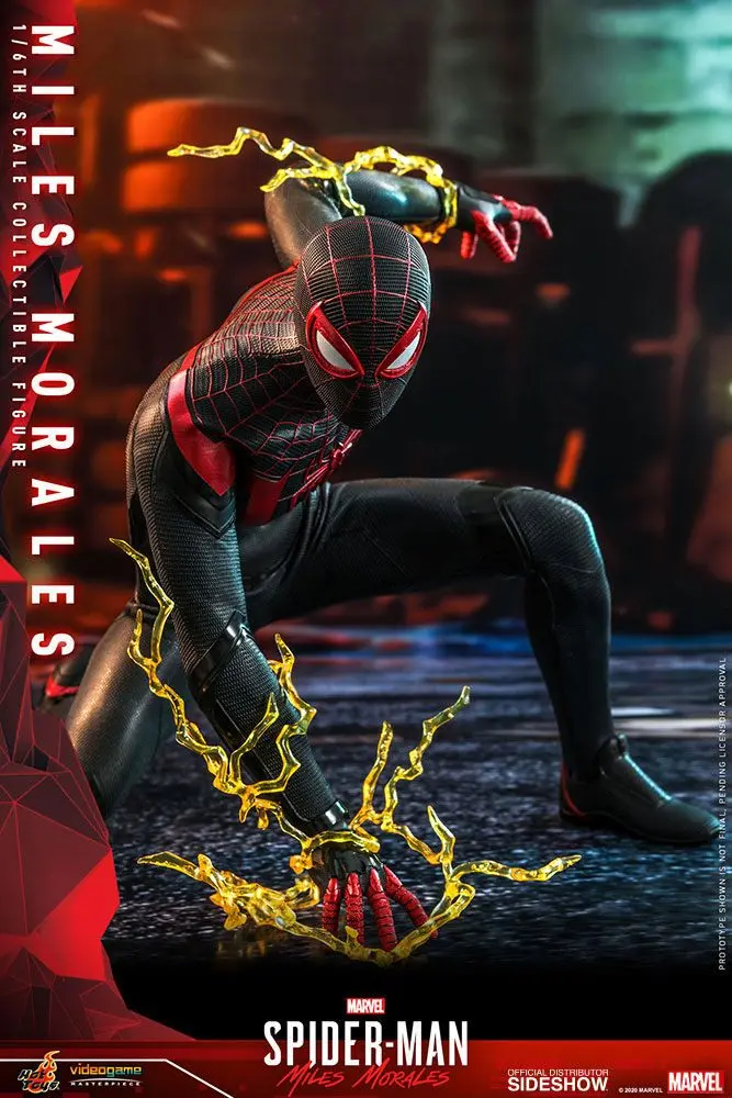 Marvel's Spider-Man: Miles Morales Video Game Masterpiece 1/6 Miles Morales akciófigura 30 cm termékfotó