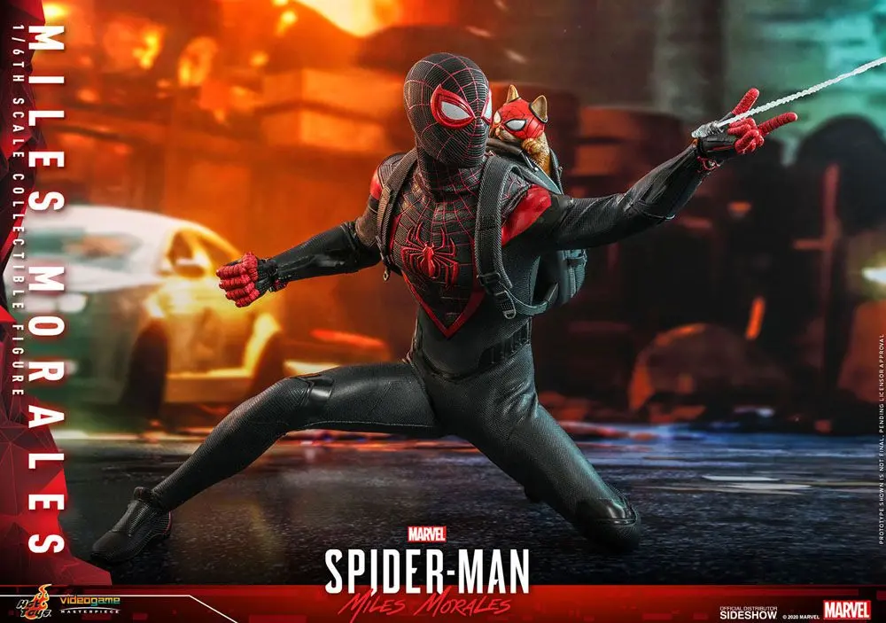 Marvel's Spider-Man: Miles Morales Video Game Masterpiece 1/6 Miles Morales akciófigura 30 cm termékfotó