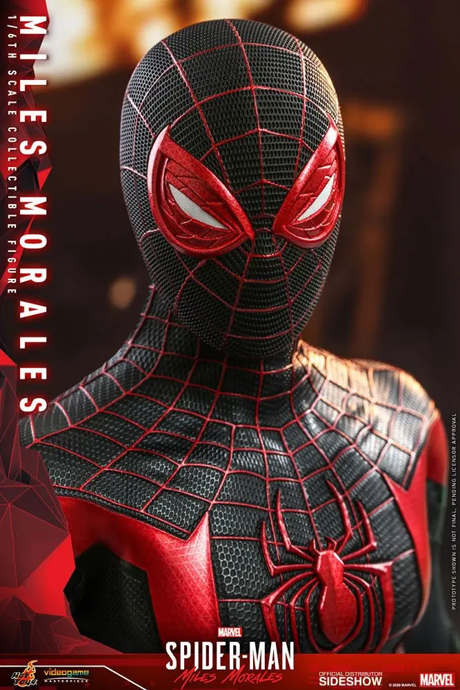 Marvel's Spider-Man: Miles Morales Video Game Masterpiece 1/6 Miles Morales akciófigura 30 cm termékfotó