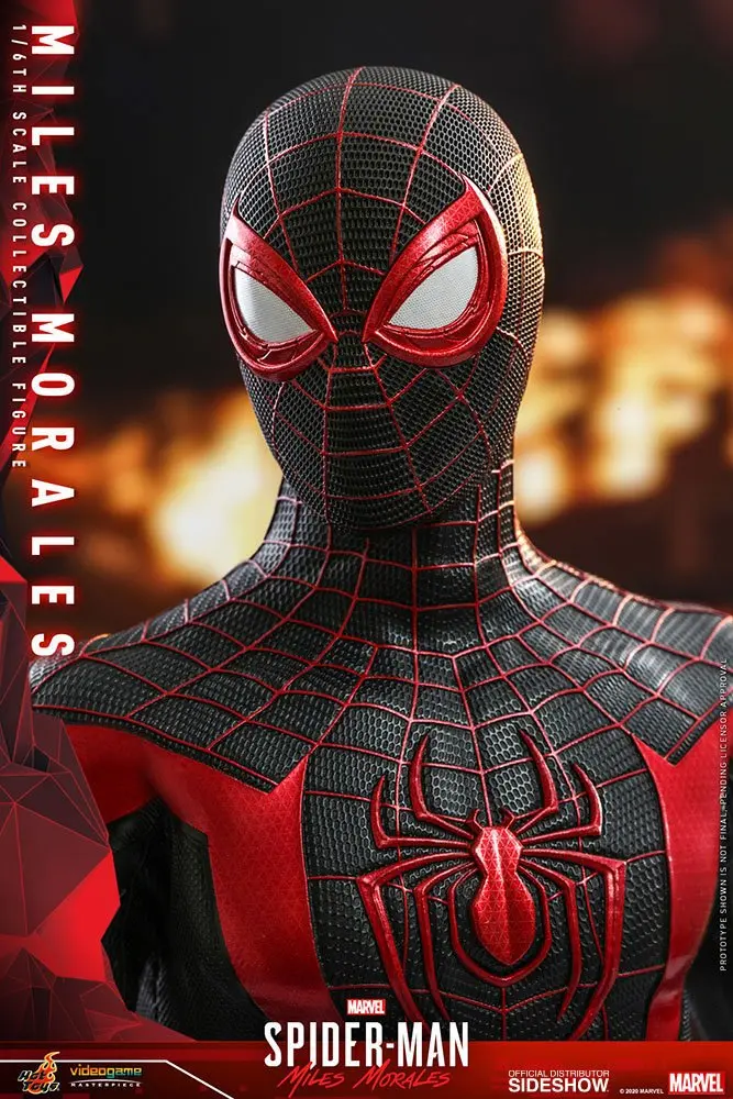 Marvel's Spider-Man: Miles Morales Video Game Masterpiece 1/6 Miles Morales akciófigura 30 cm termékfotó