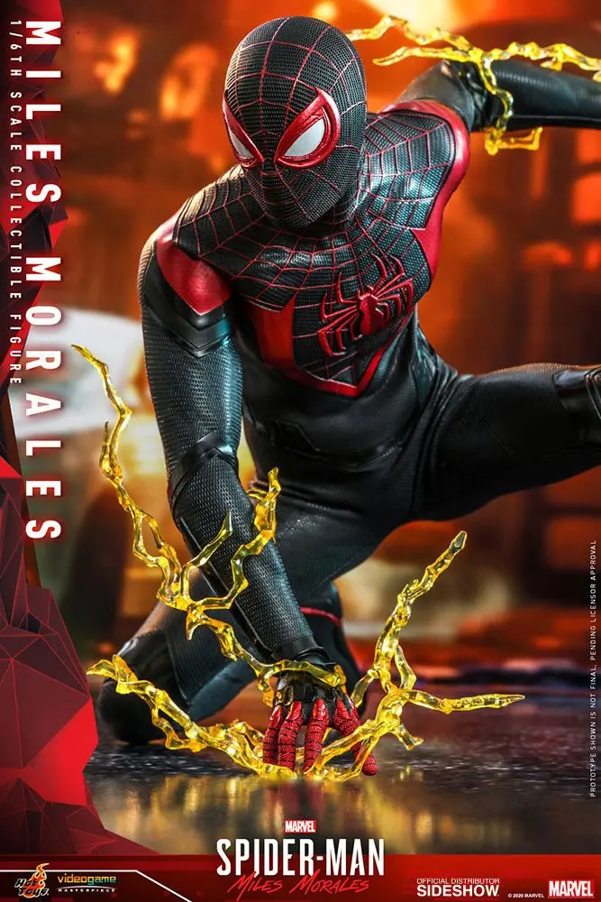 Marvel's Spider-Man: Miles Morales Video Game Masterpiece 1/6 Miles Morales akciófigura 30 cm termékfotó