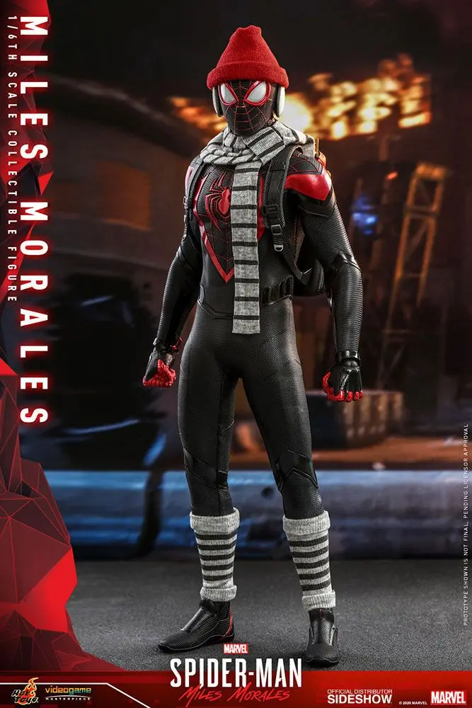 Marvel's Spider-Man: Miles Morales Video Game Masterpiece 1/6 Miles Morales akciófigura 30 cm termékfotó