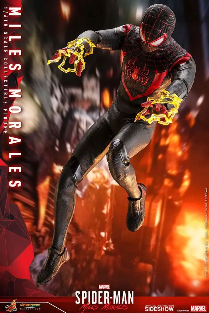Marvel's Spider-Man: Miles Morales Video Game Masterpiece 1/6 Miles Morales akciófigura 30 cm termékfotó