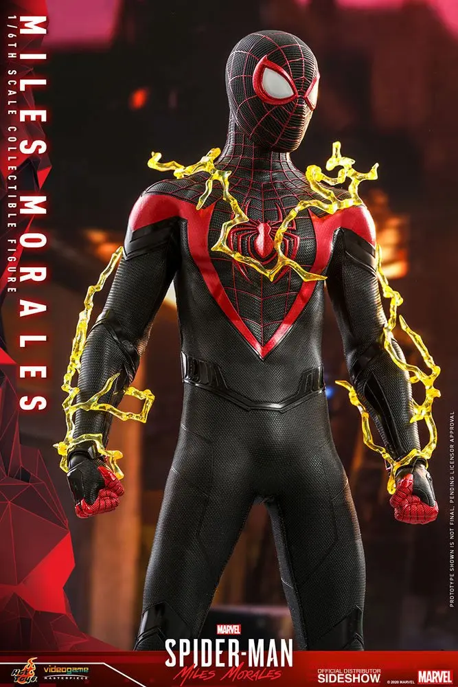 Marvel's Spider-Man: Miles Morales Video Game Masterpiece 1/6 Miles Morales akciófigura 30 cm termékfotó