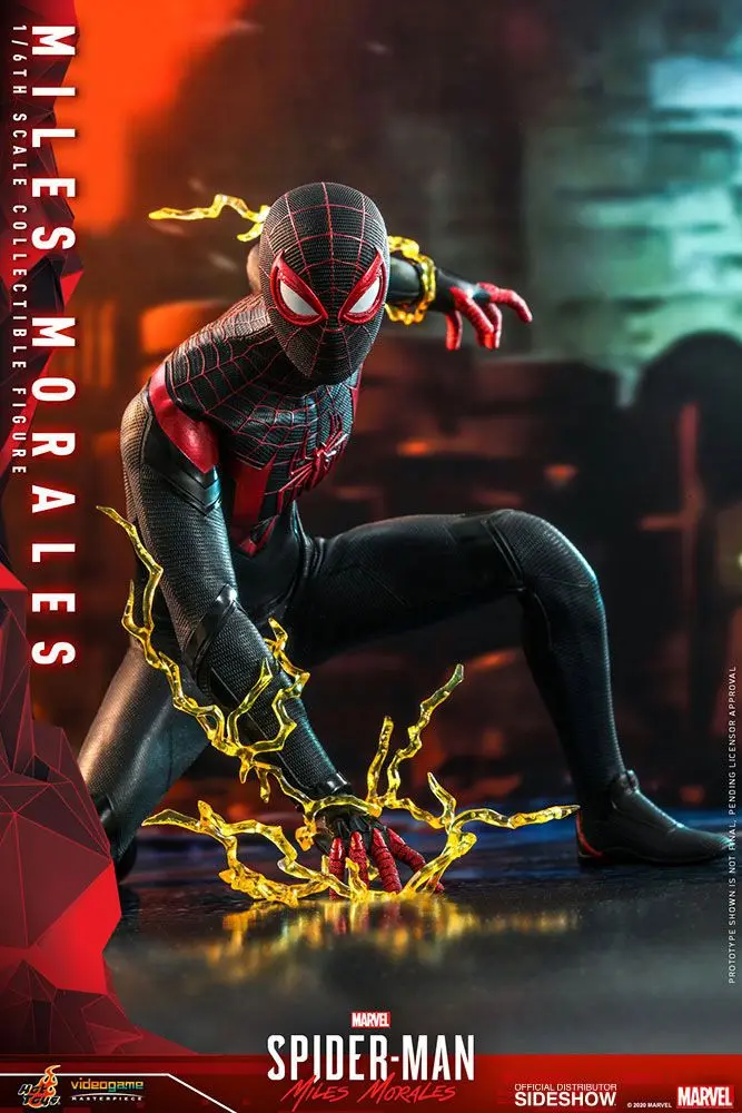 Marvel's Spider-Man: Miles Morales Video Game Masterpiece 1/6 Miles Morales akciófigura 30 cm termékfotó