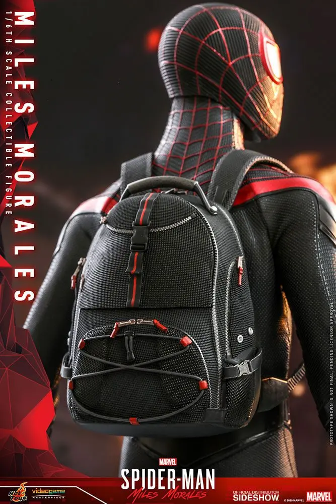 Marvel's Spider-Man: Miles Morales Video Game Masterpiece 1/6 Miles Morales akciófigura 30 cm termékfotó
