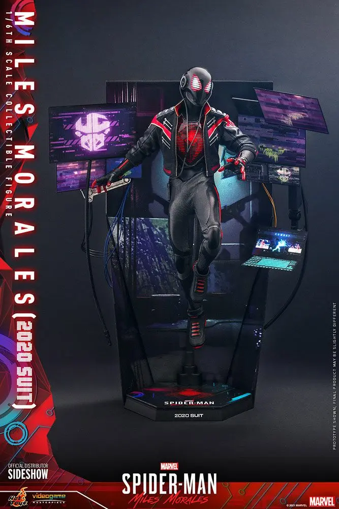 Marvel's Spider-Man: Miles Morales Video Game Masterpiece 1/6Miles Morales (2020 Suit) akciófigura termékfotó