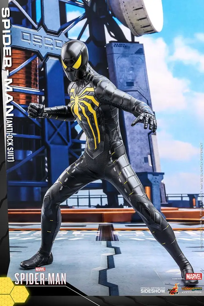 Marvel's Spider-Man Video Game Masterpiece 1/6 Spider-Man (Anti-Ock Suit) akciófigura 30 cm termékfotó