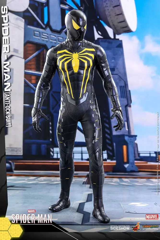 Marvel's Spider-Man Video Game Masterpiece 1/6 Spider-Man (Anti-Ock Suit) akciófigura 30 cm termékfotó