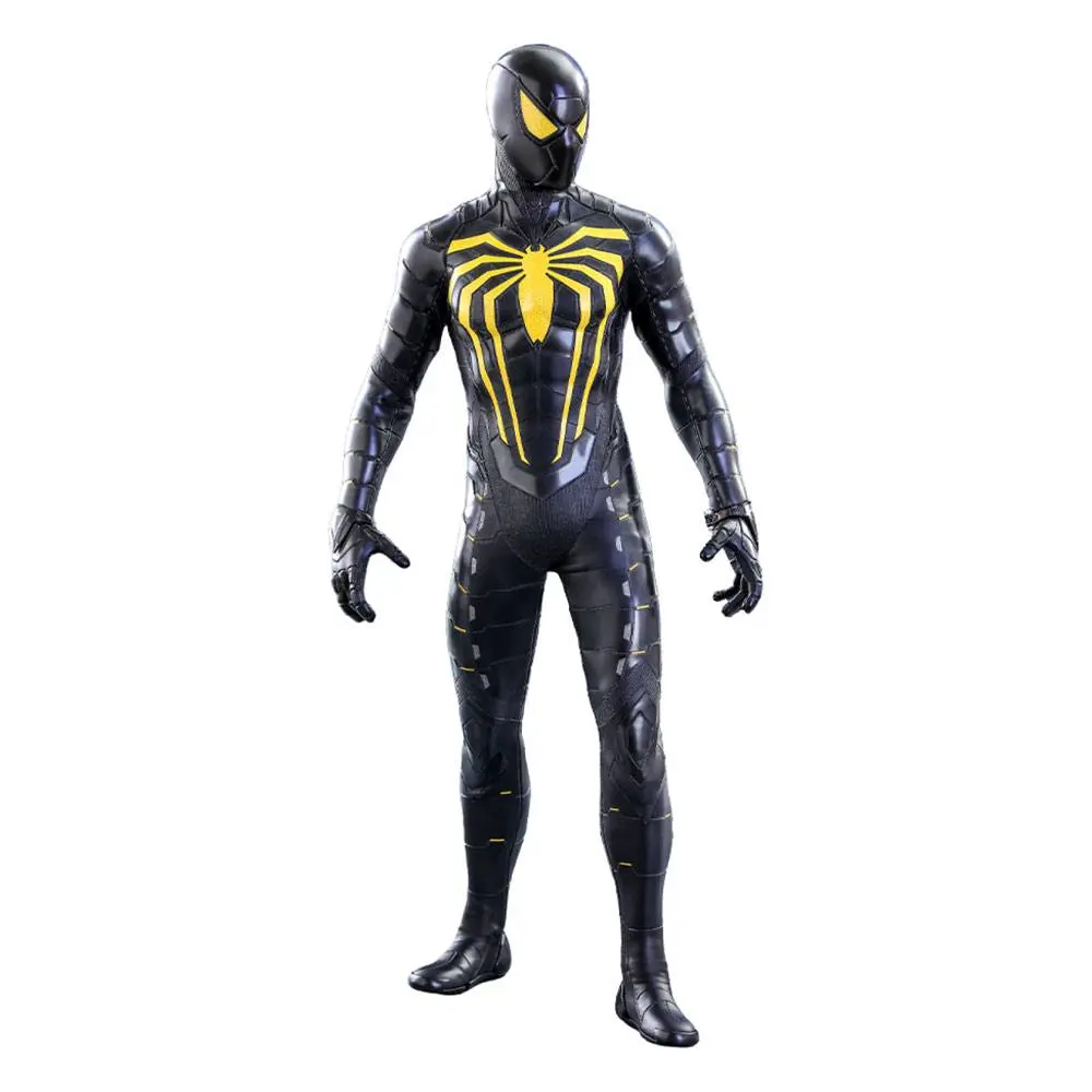 Marvel's Spider-Man Video Game Masterpiece 1/6 Spider-Man (Anti-Ock Suit) Deluxe akciófigura 30 cm termékfotó