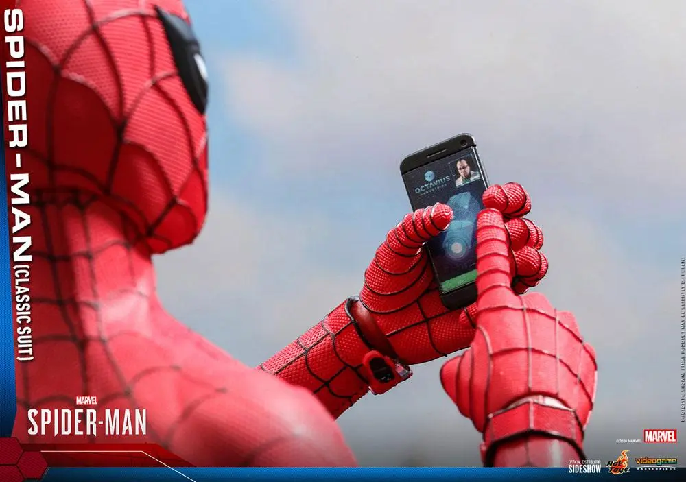 Marvel's Spider-Man Video Game Masterpiece 1/6 Spider-Man (Classic Suit) akciófigura 30 cm termékfotó