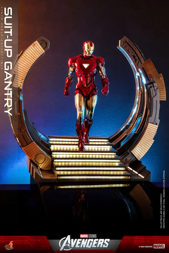 Marvel's The Avengers Accessories Collection Series Iron Man Suit-Up Gantry termékfotó