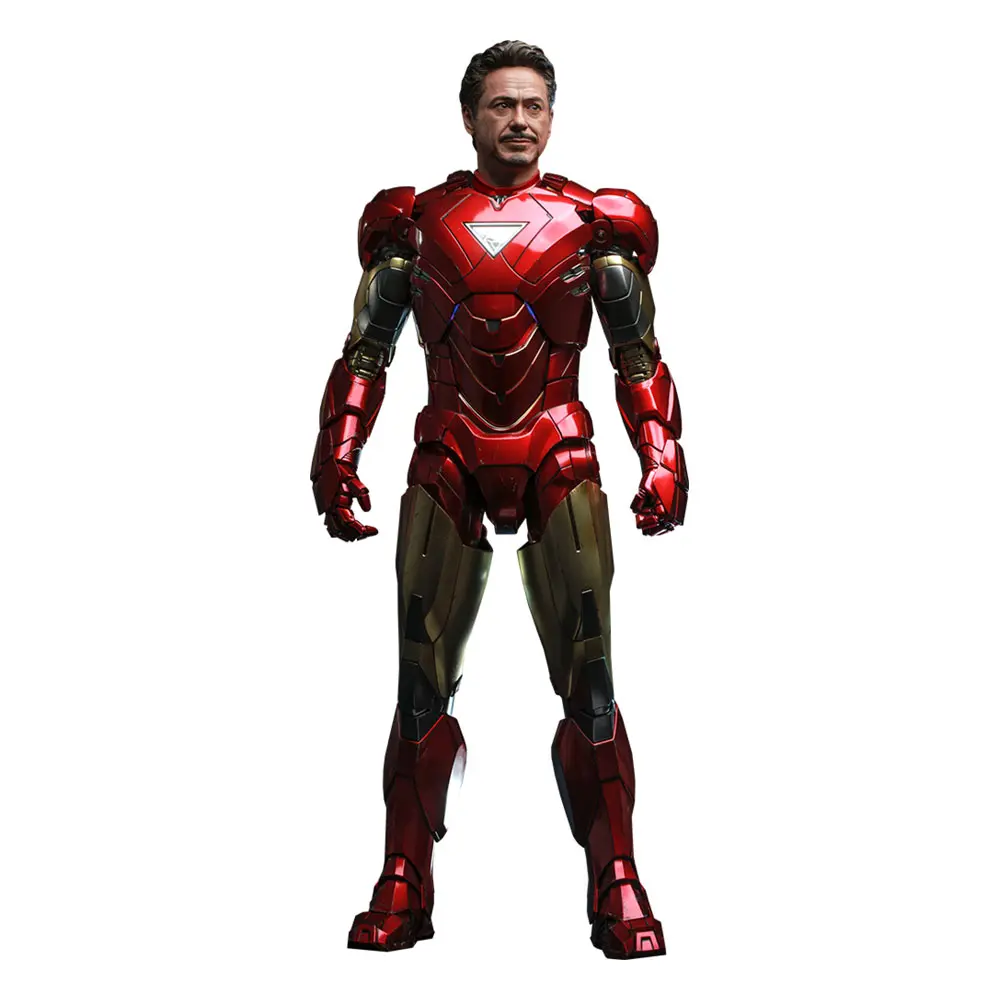 Marvel's The Avengers Movie Masterpiece Diecast 1/6 Iron Man Mark VI (2.0) akciófigura 32 cm termékfotó