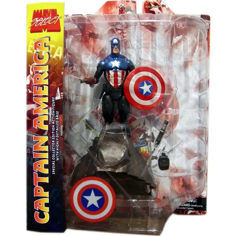 Marvel Select Amerika Kapitány figura 18cm termékfotó