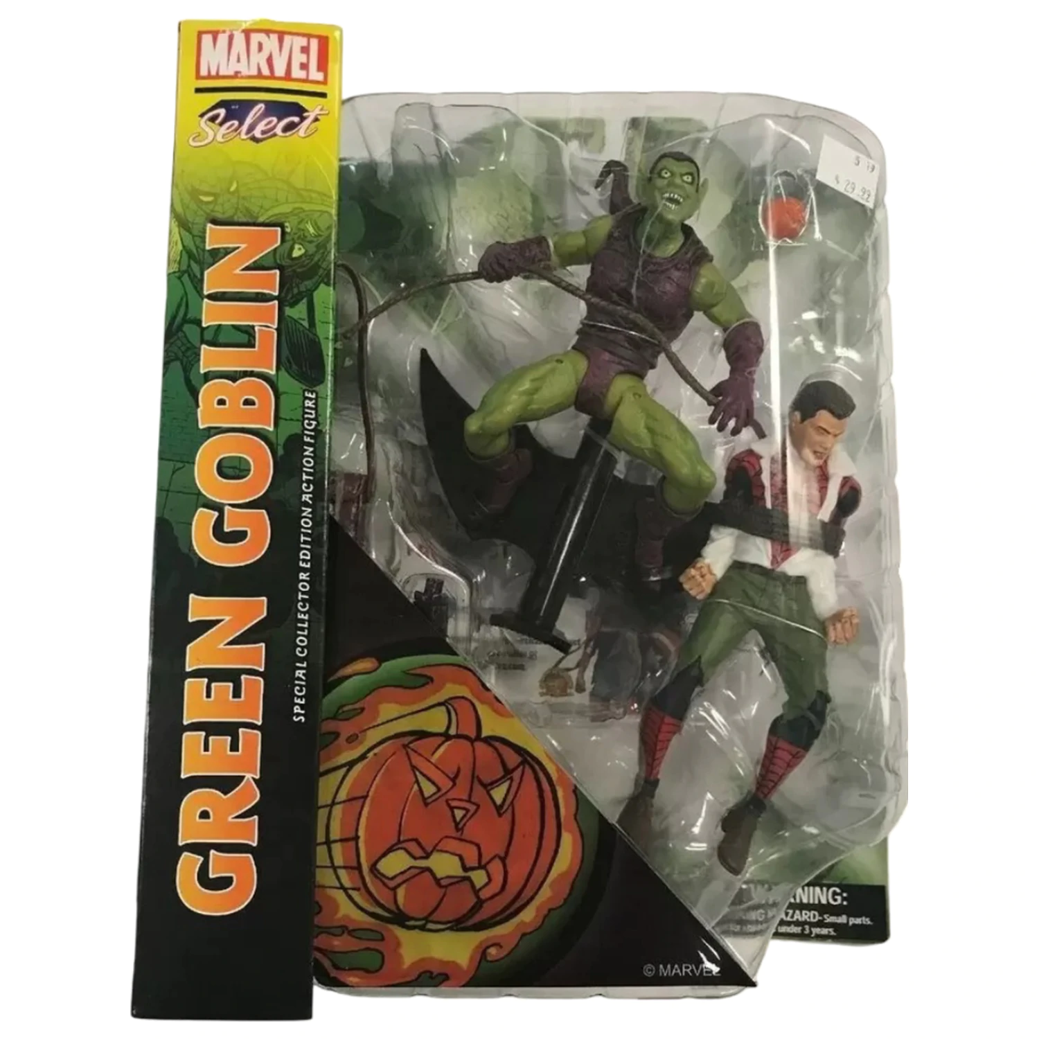 Marvel Select Duende Verde & Peter Parker Green Goblin figurák 15cm termékfotó
