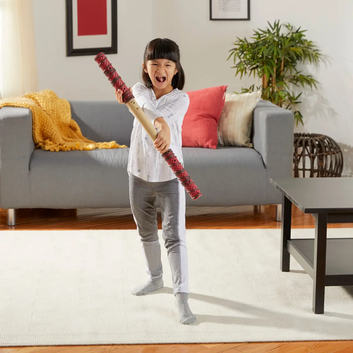 Marvel Shang-Chi and the Legend of the Ten Rings battle Fx Bo Staff Hangeffektekkel termékfotó
