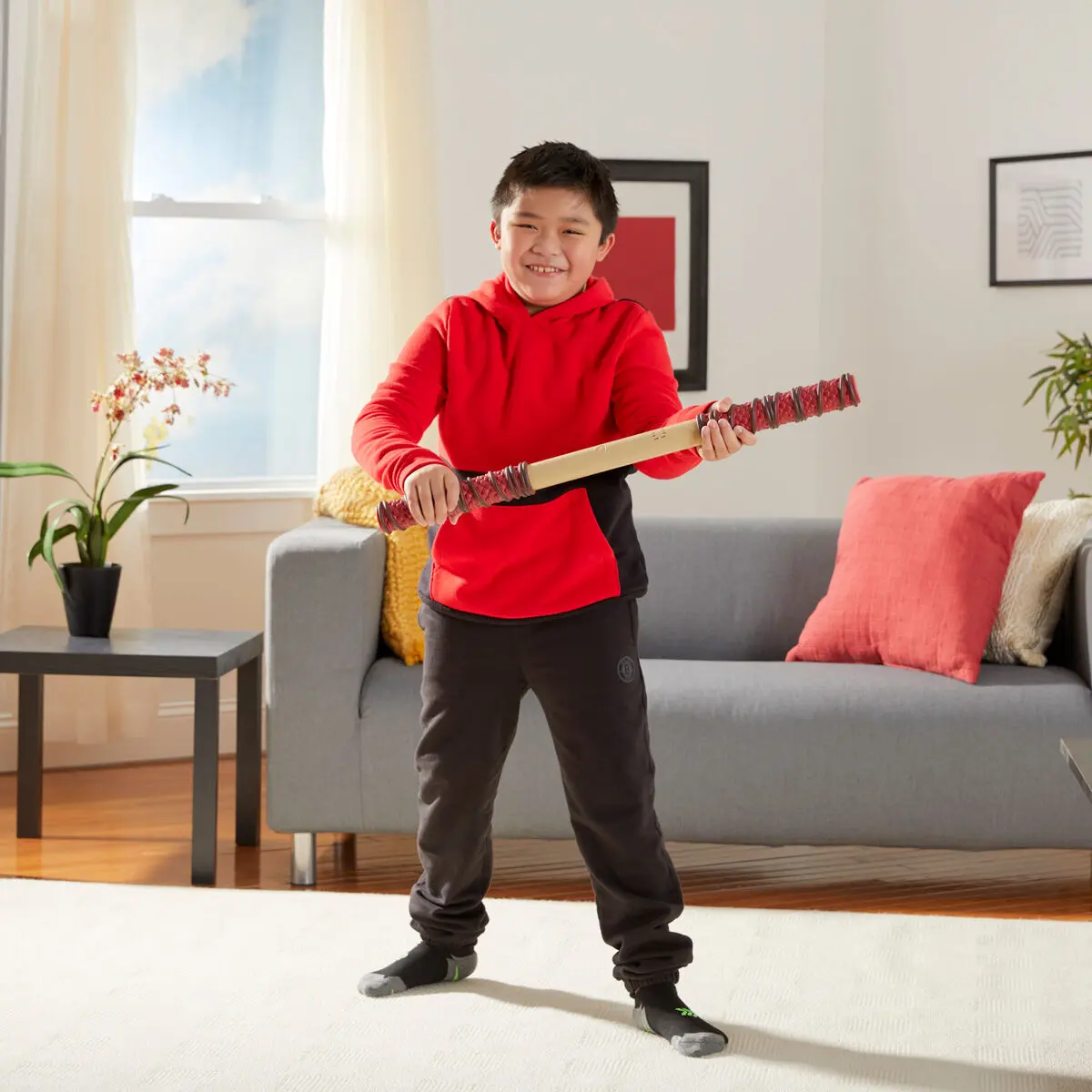 Marvel Shang-Chi and the Legend of the Ten Rings battle Fx Bo Staff Hangeffektekkel termékfotó