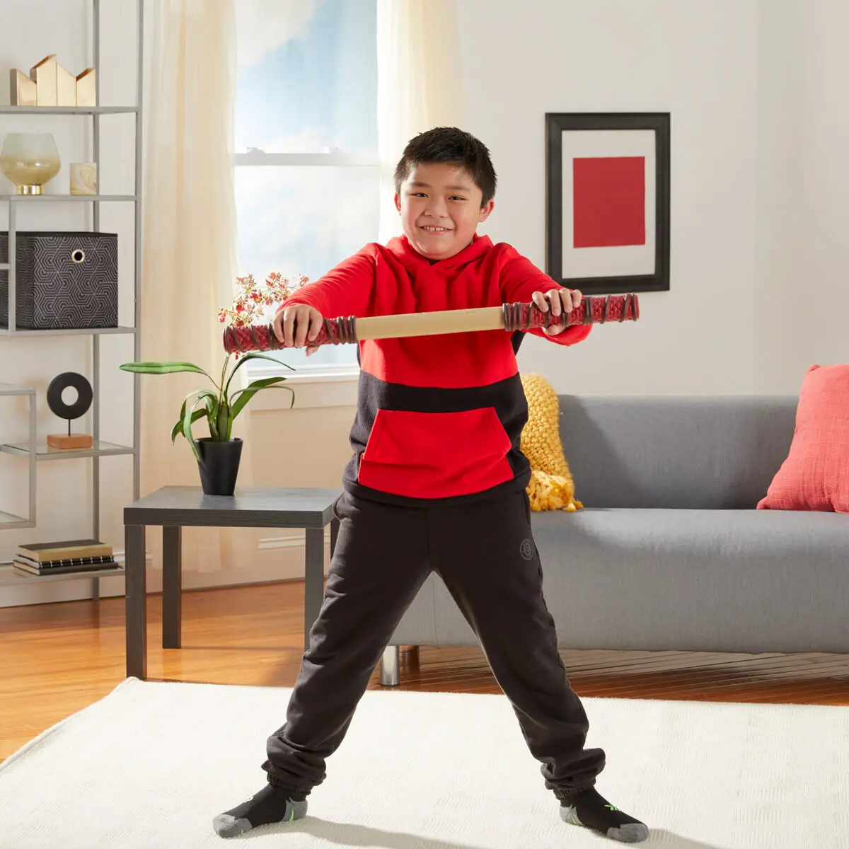 Marvel Shang-Chi and the Legend of the Ten Rings battle Fx Bo Staff Hangeffektekkel termékfotó