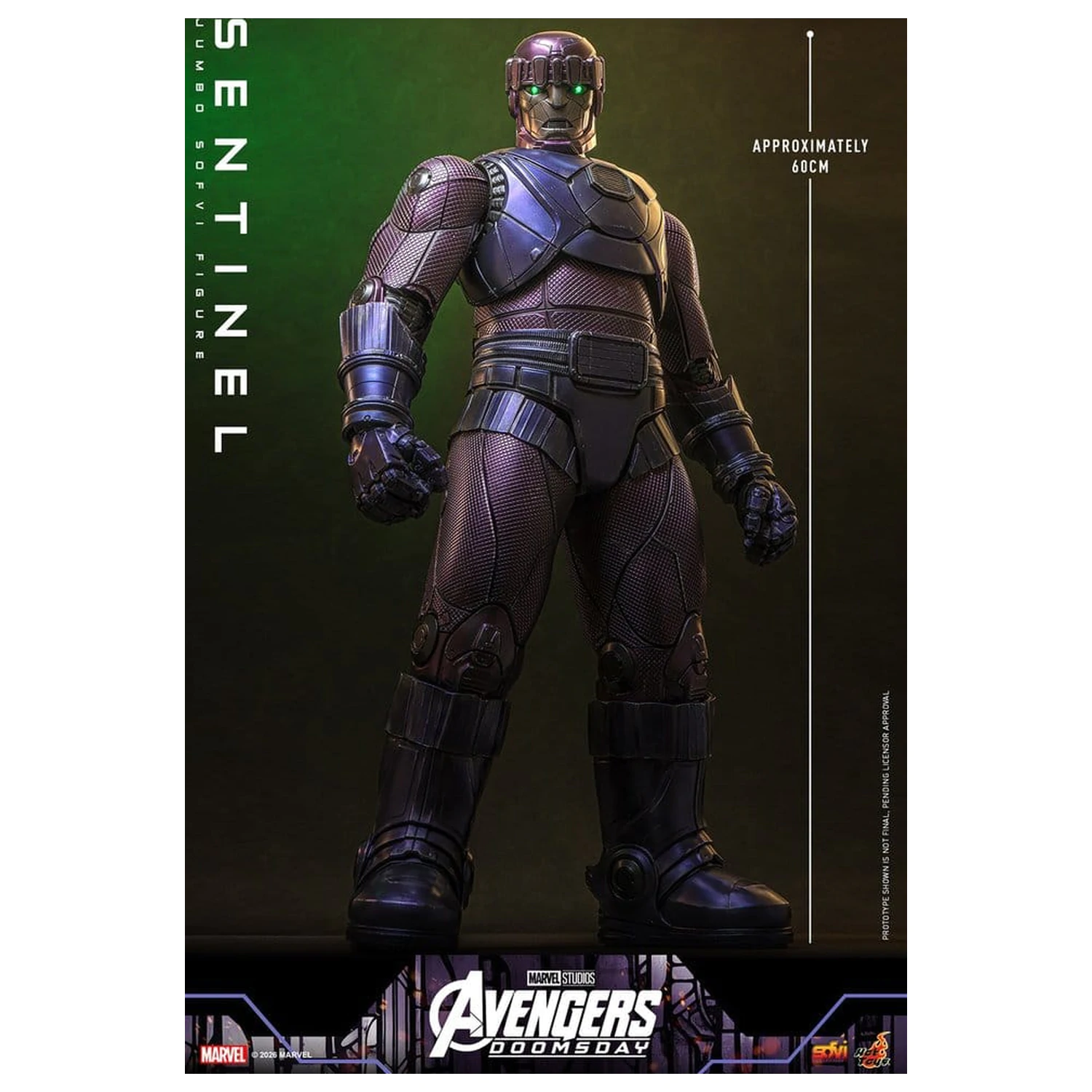 Marvel Sofvi Masterpiece Series Sentinel akciófigura 60 cm termékfotó