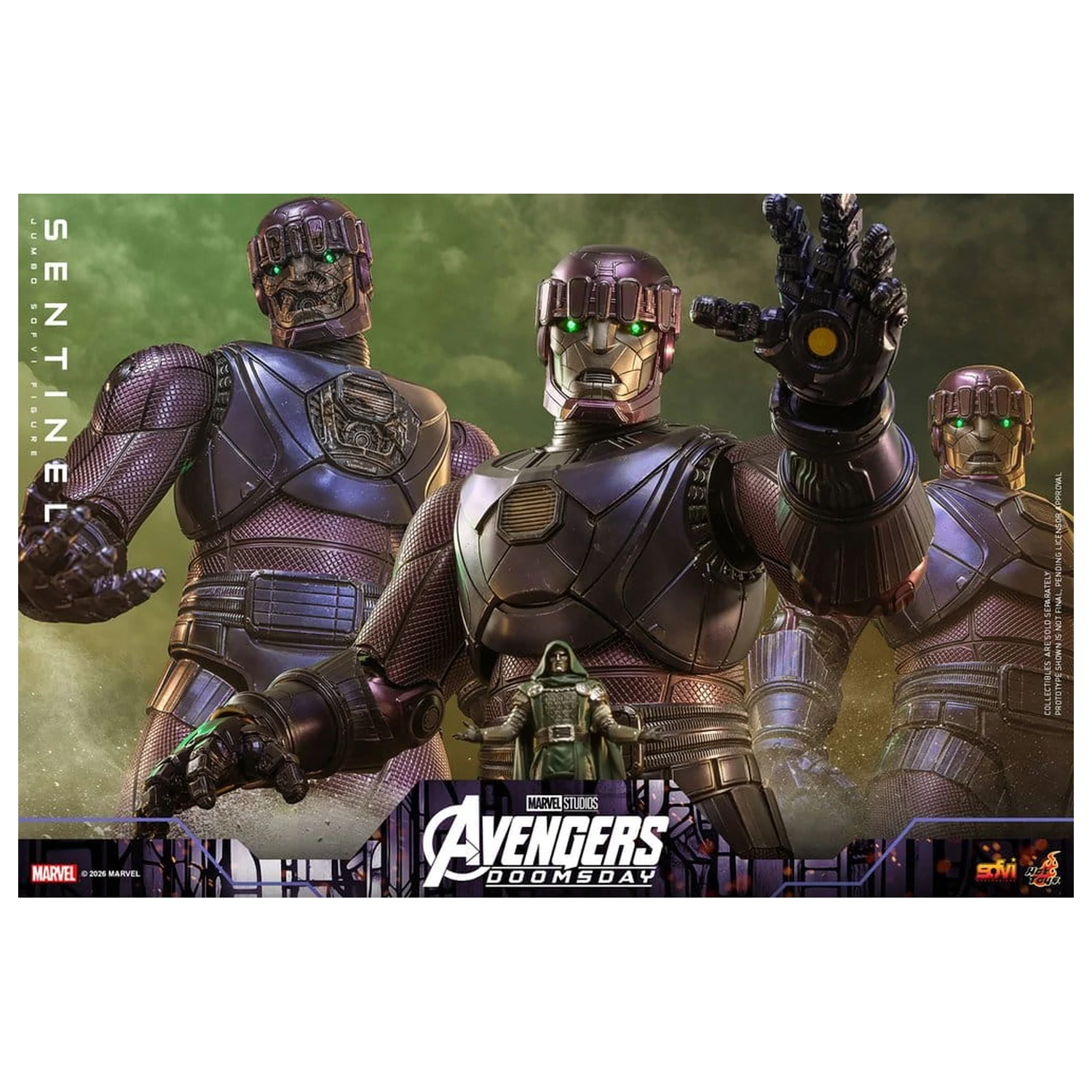 Marvel Sofvi Masterpiece Series Sentinel akciófigura 60 cm termékfotó