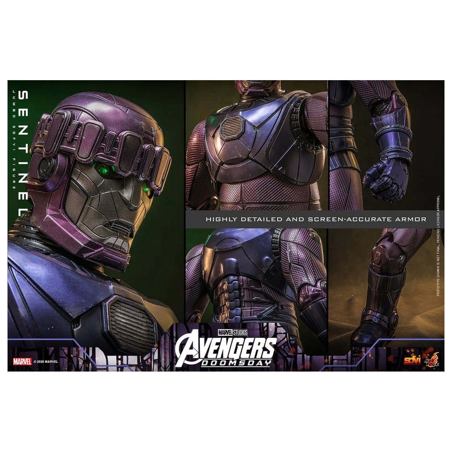 Marvel Sofvi Masterpiece Series Sentinel akciófigura 60 cm termékfotó