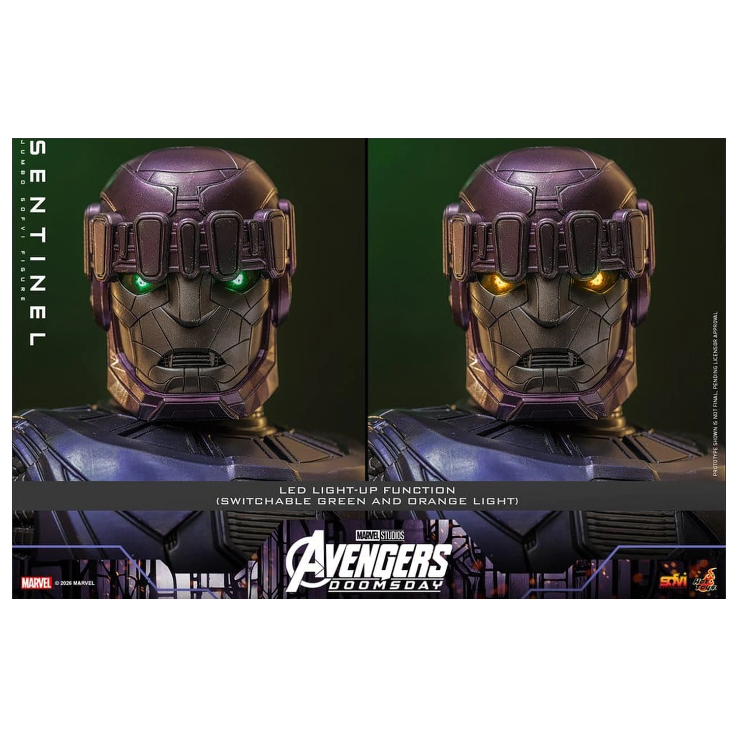 Marvel Sofvi Masterpiece Series Sentinel akciófigura 60 cm termékfotó