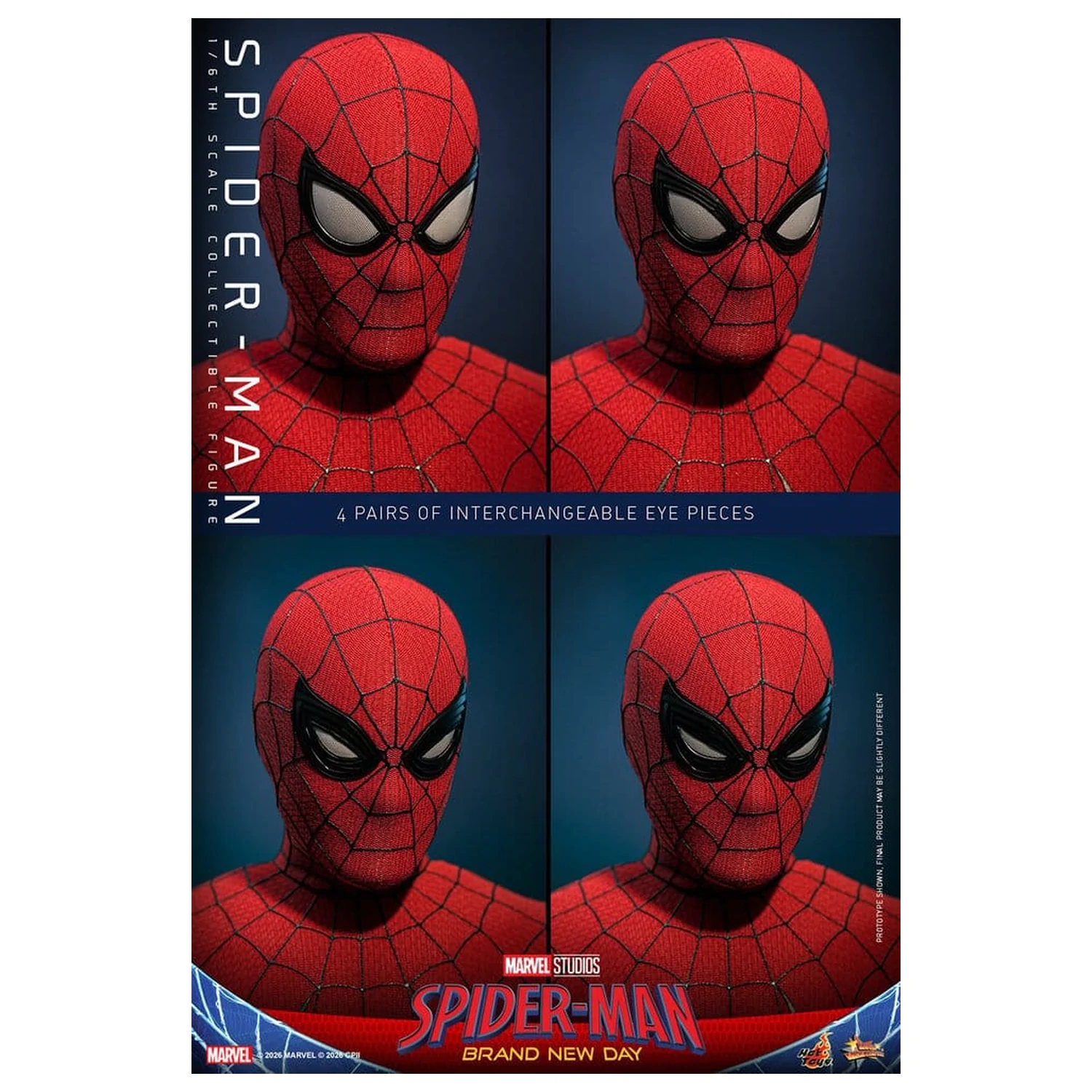Marvel Spider-Man: Brand New Day akciófigura 1/6 Spider-Man 29 cm termékfotó