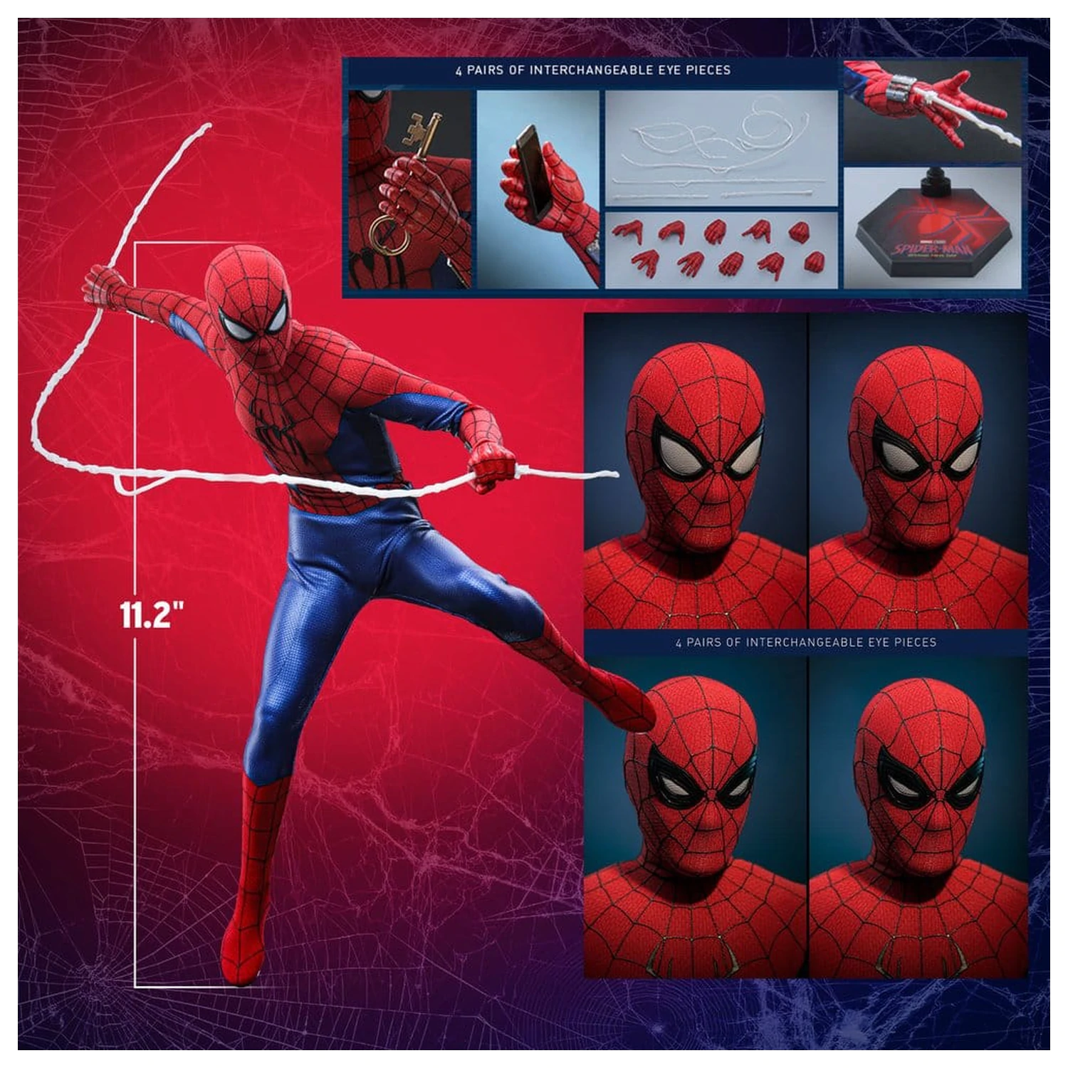 Marvel Spider-Man: Brand New Day akciófigura 1/6 Spider-Man 29 cm termékfotó