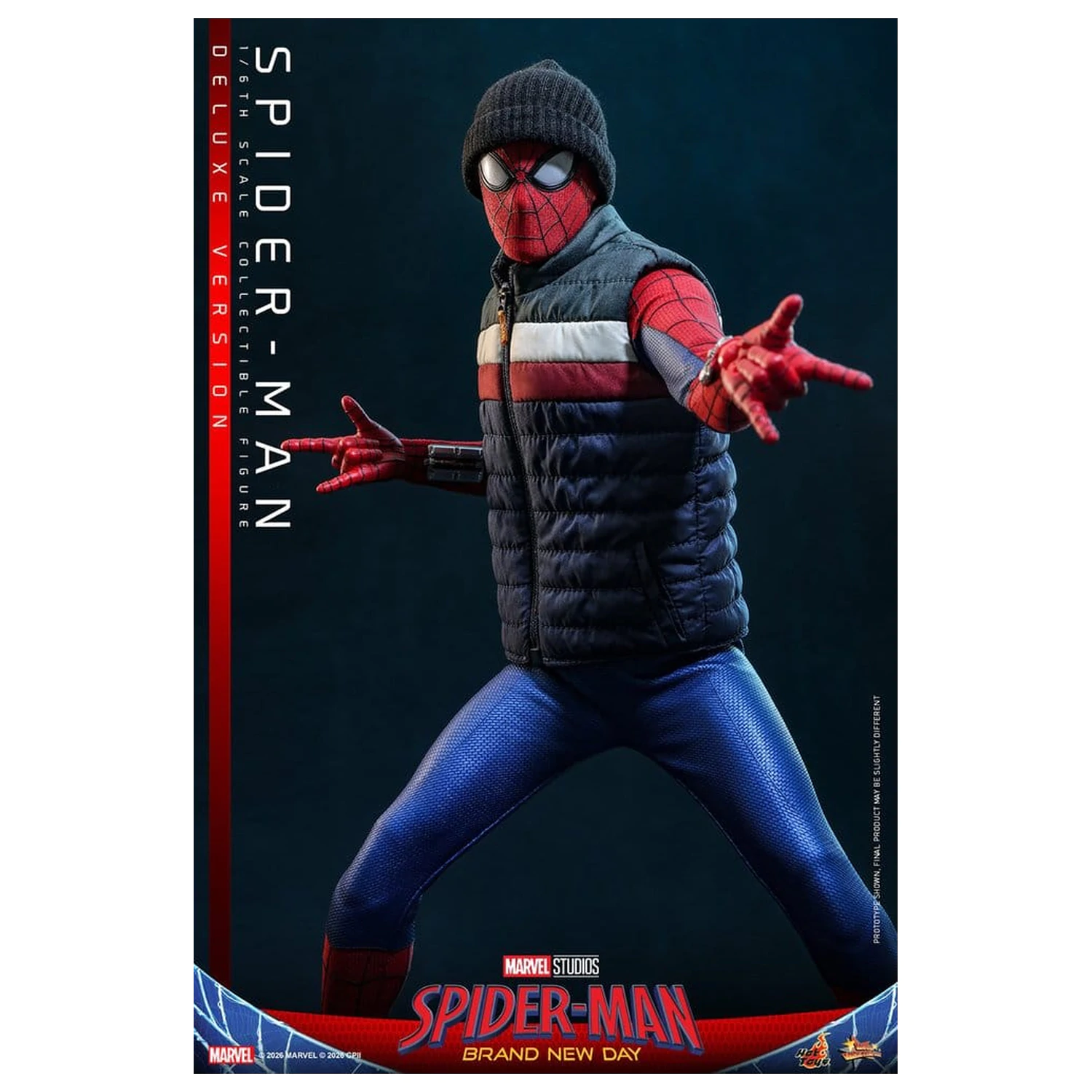 Marvel Spider-Man: Brand New Day akciófigura 1/6 Spider-Man (Deluxe Version) 29 cm termékfotó