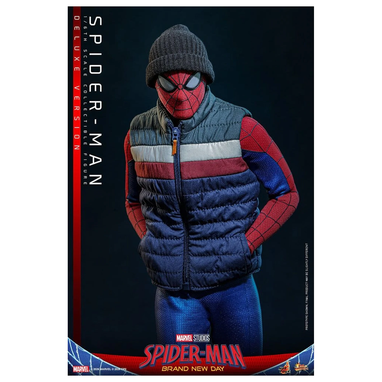 Marvel Spider-Man: Brand New Day akciófigura 1/6 Spider-Man (Deluxe Version) 29 cm termékfotó
