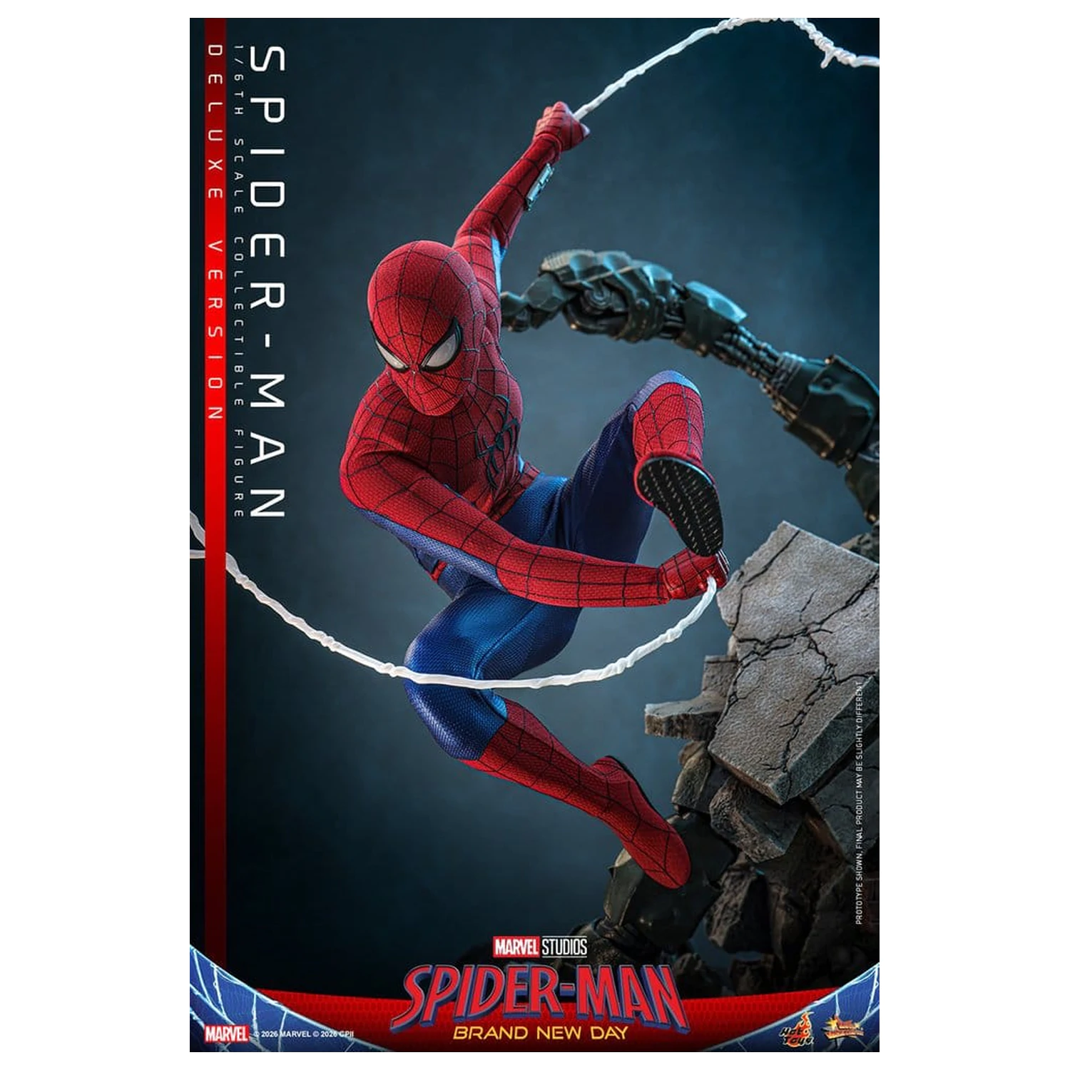 Marvel Spider-Man: Brand New Day akciófigura 1/6 Spider-Man (Deluxe Version) 29 cm termékfotó