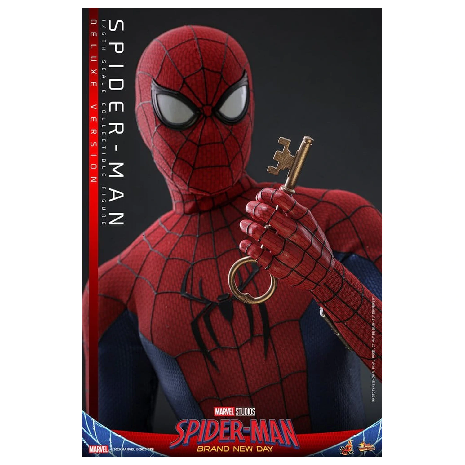 Marvel Spider-Man: Brand New Day akciófigura 1/6 Spider-Man (Deluxe Version) 29 cm termékfotó