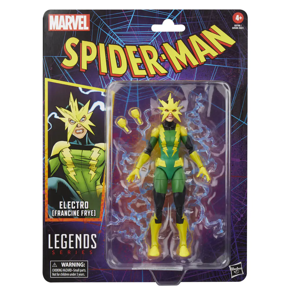 Marvel Spider-Man Electro Francine Frye figura 15cm termékfotó